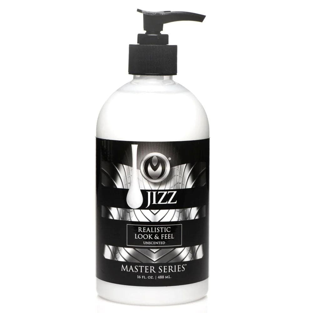 Master Series Jizz Unscented Water-Based Body Glide - 16 Oz