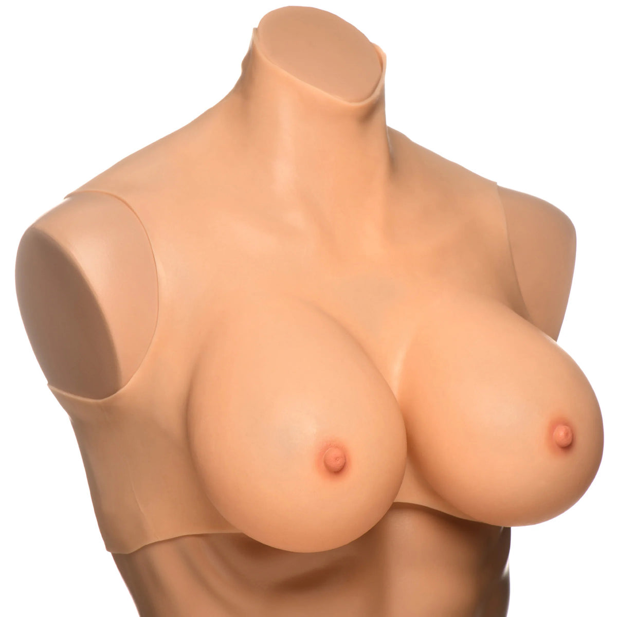 Perky Pair G-Cup Silicone Breasts - Light