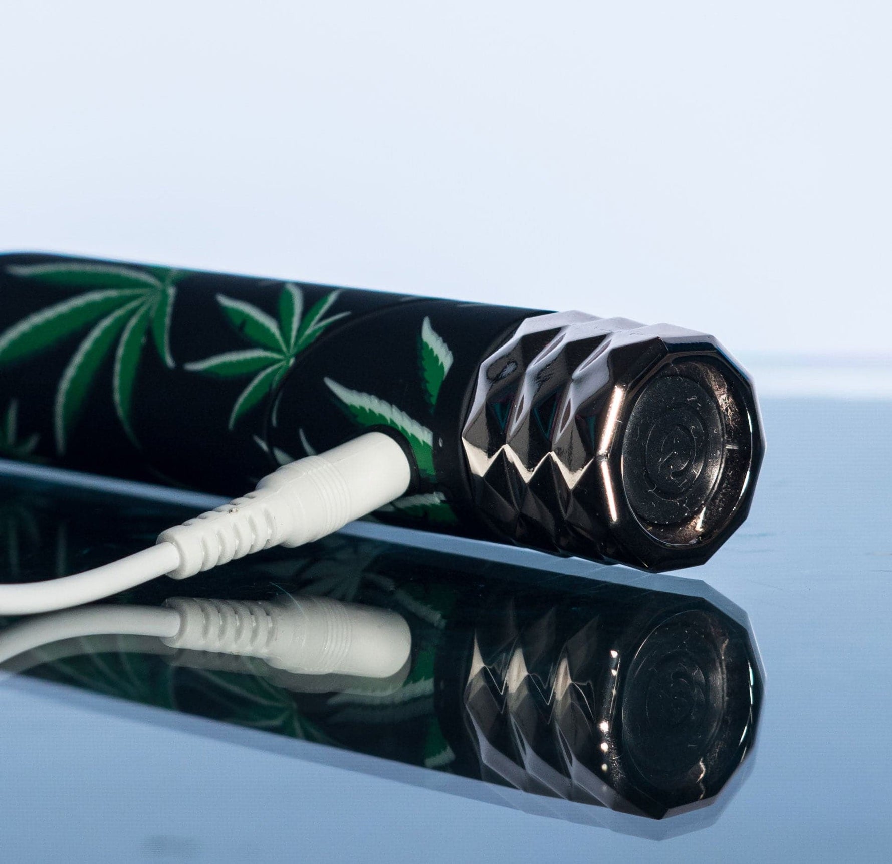 Jane 420 Series Crystal Gems USB Rechargeable 25-Function Bullet