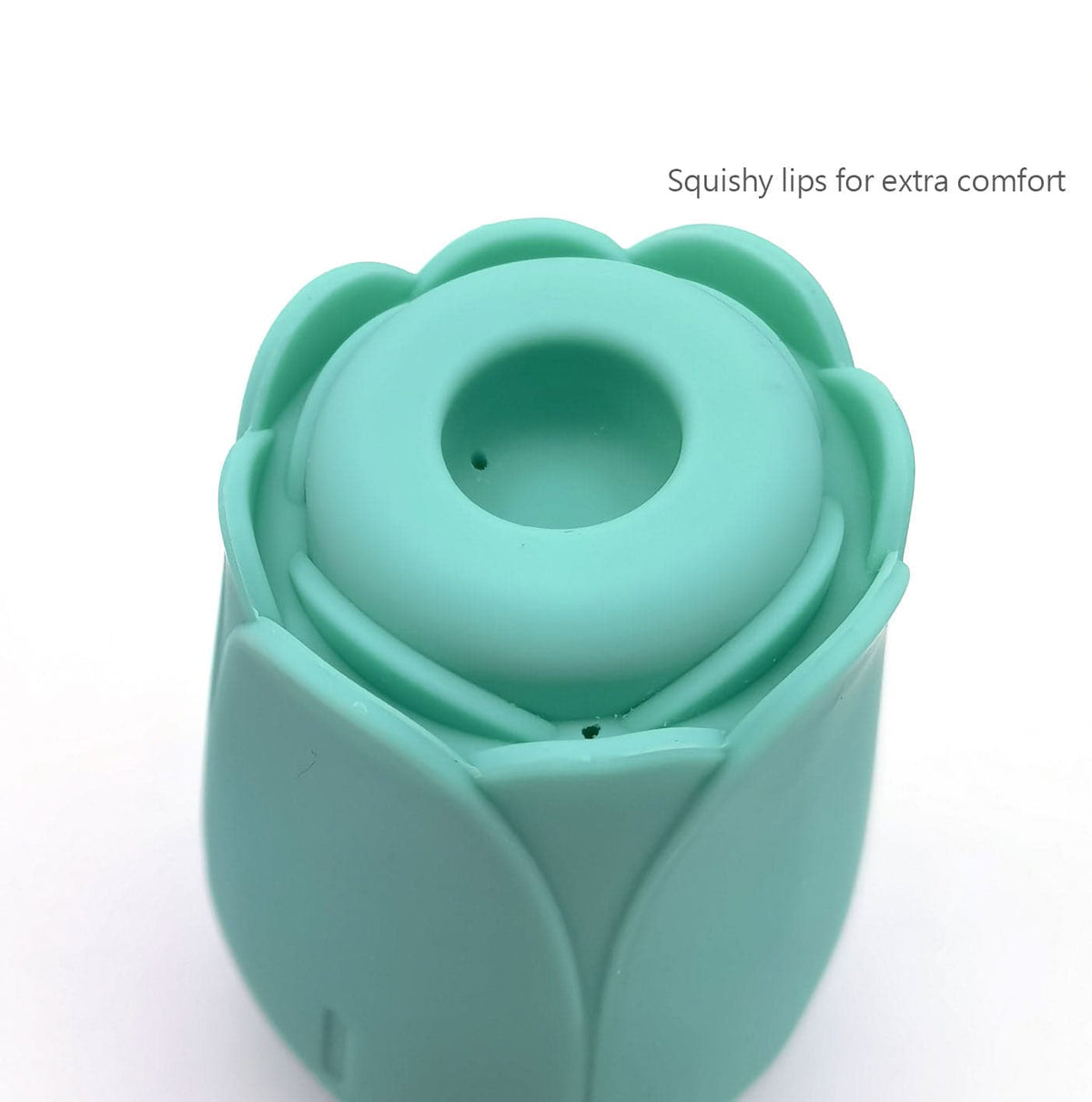 tulip pro 15 function suction vibe with wireless charging teal blue