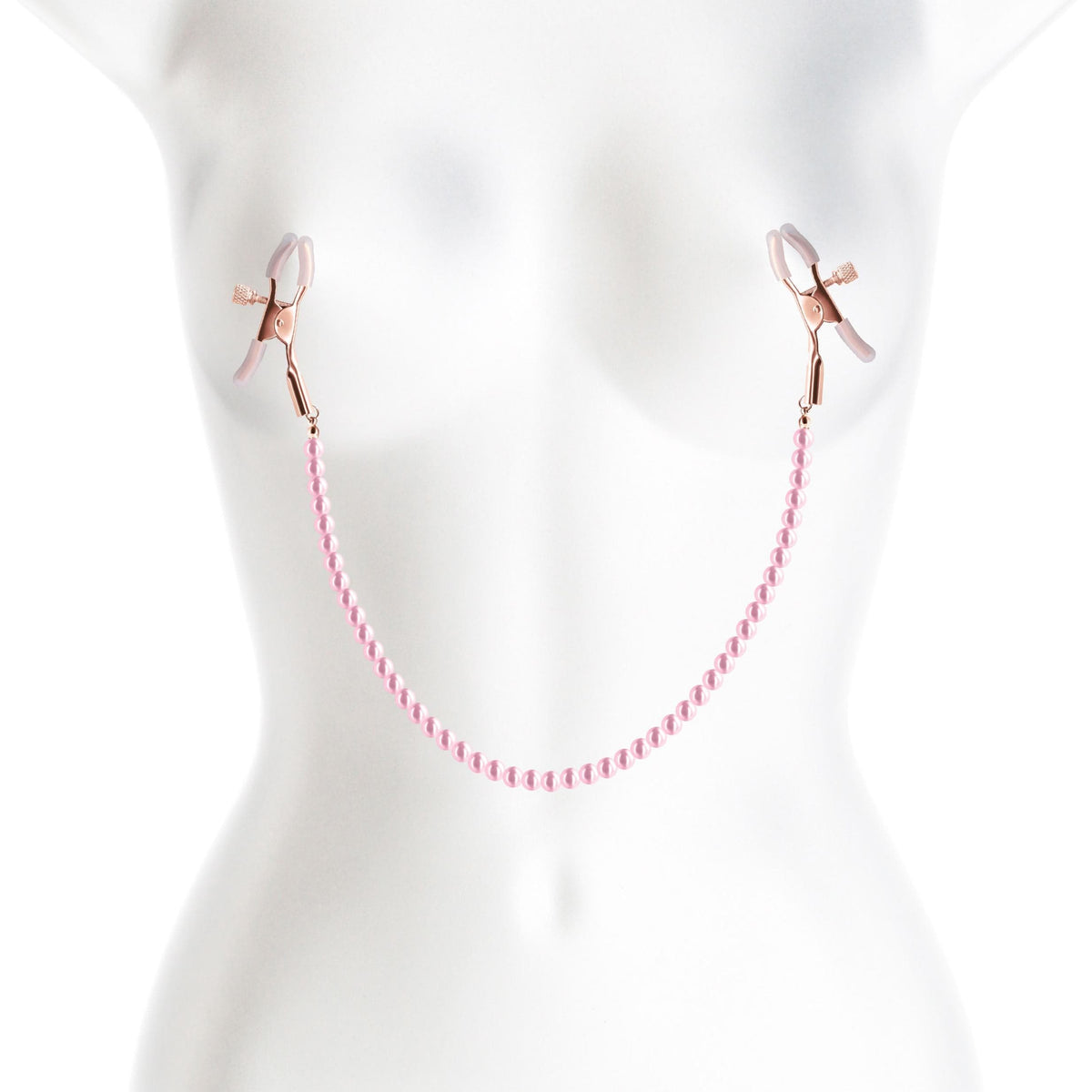 bound nipple clamps dc1 pink