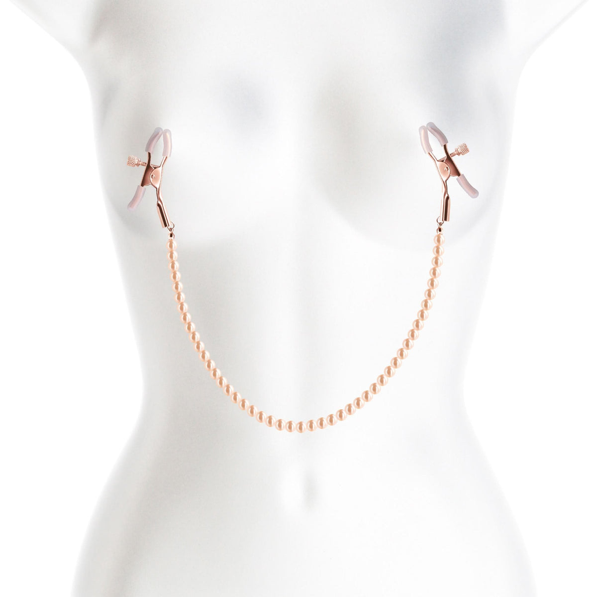 bound nipple clamps dc1 rose gold