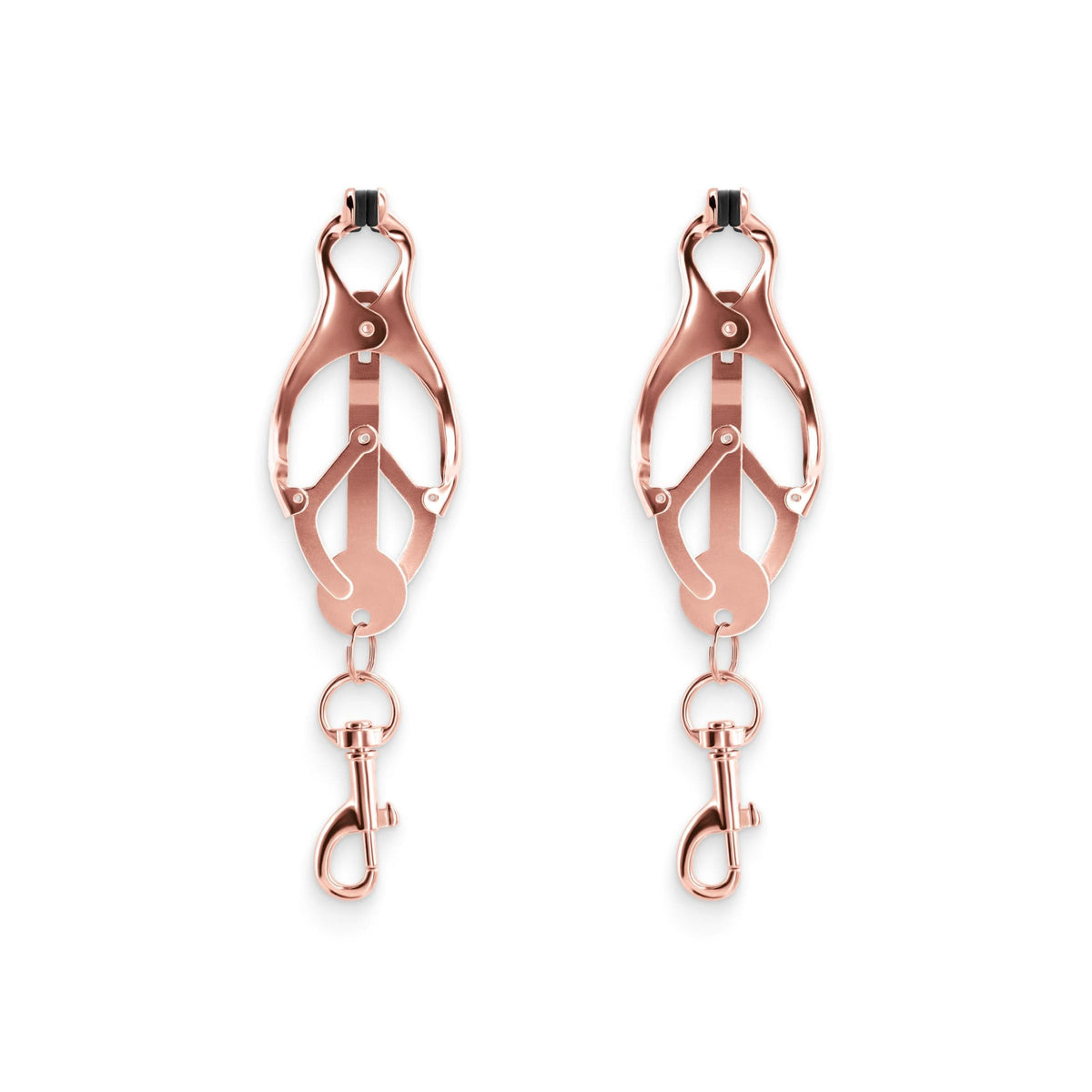 bound nipple clamps c3 rose gold