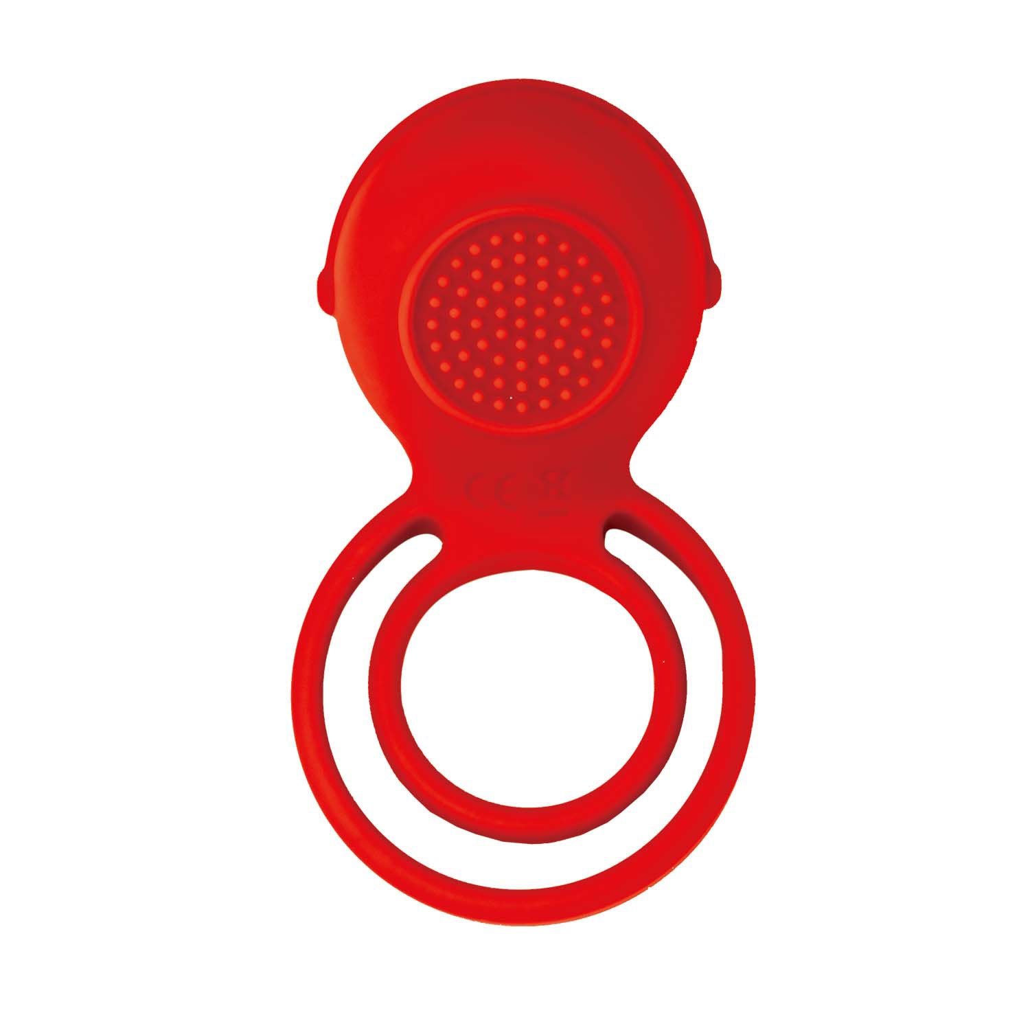 Nasstoys Cockpower Ultimate Vibrating Cockring - Red — red cock ring at Stuffgoodies