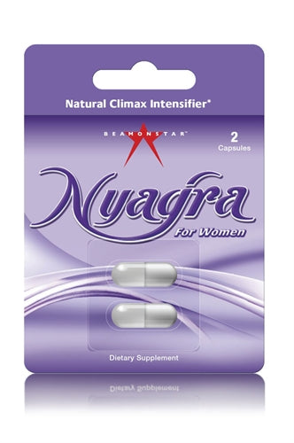 Nyagra Natural Climax Intense - 2 Ct Blister Pack - Each