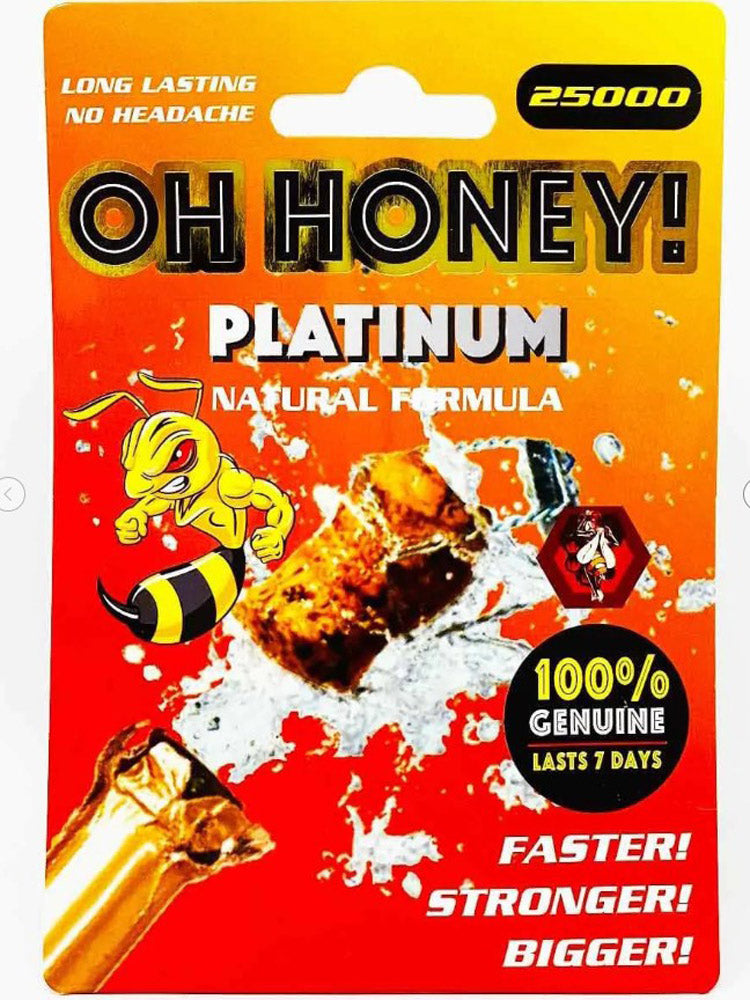 Oh Honey Platinum 20 Sachet Box Honey