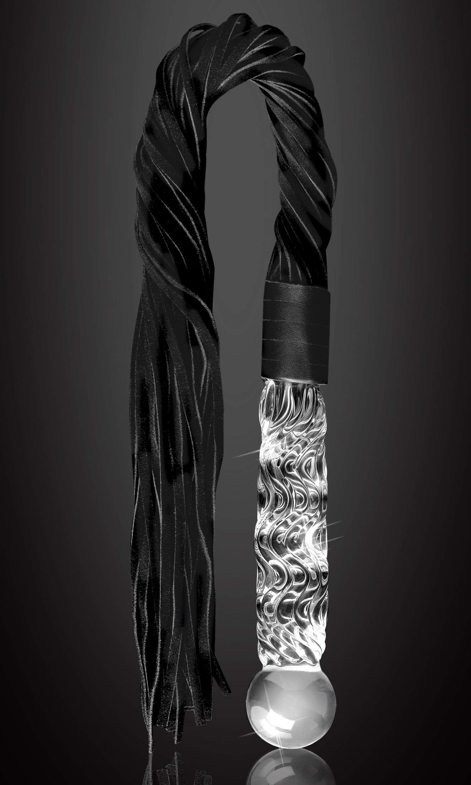 Icicles No. 38 - Clear / Black