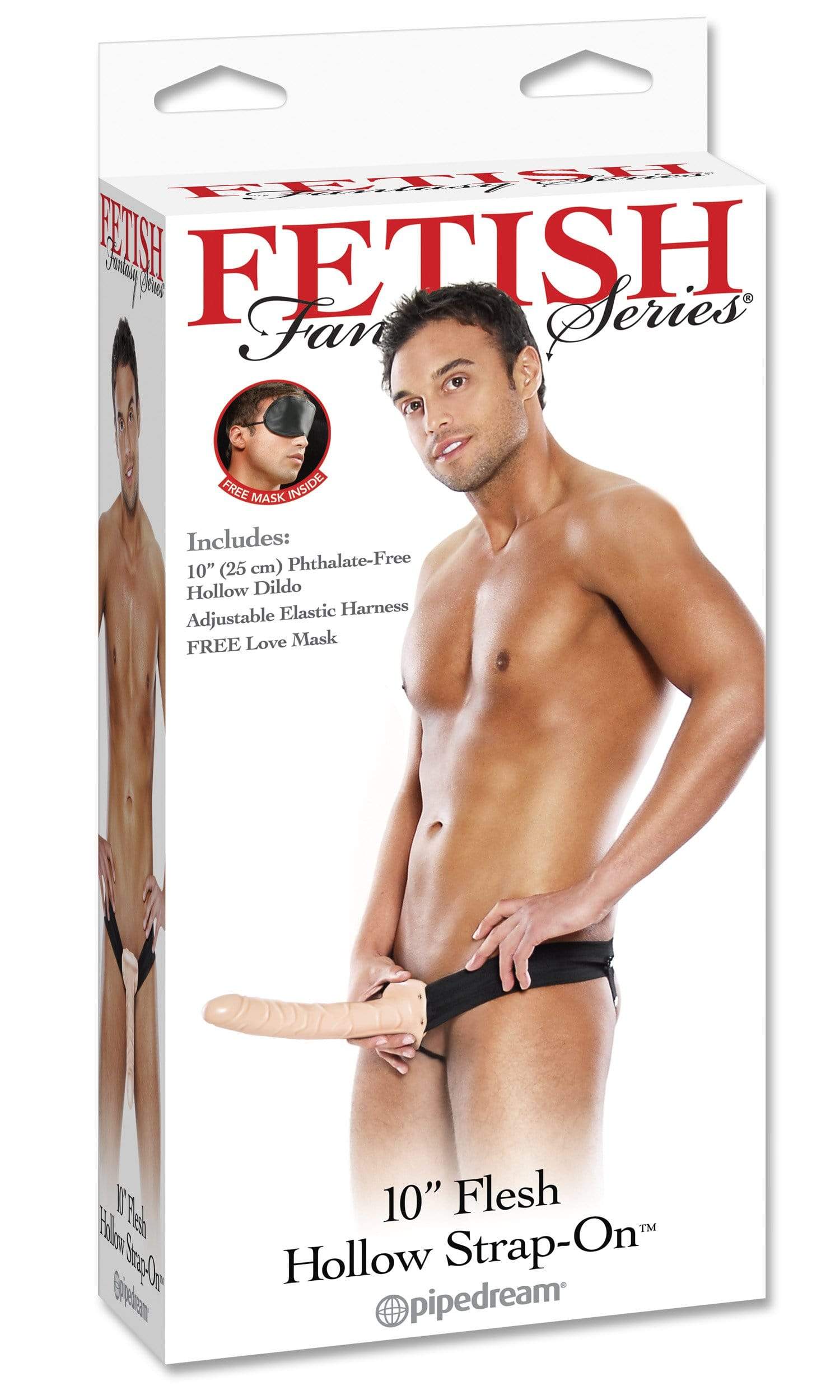 Fetish Fantasy Series 10 Inch Hollow Strap-on - Flesh