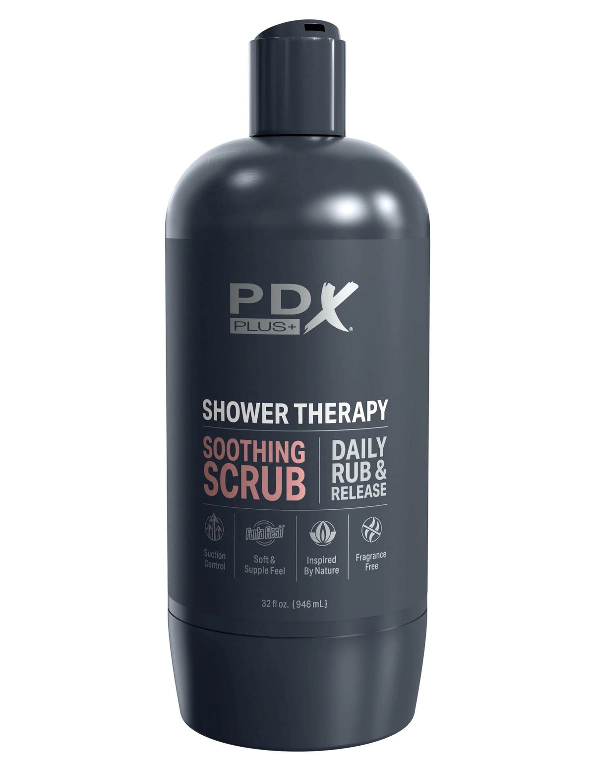 shower therapy soothing scrub tan