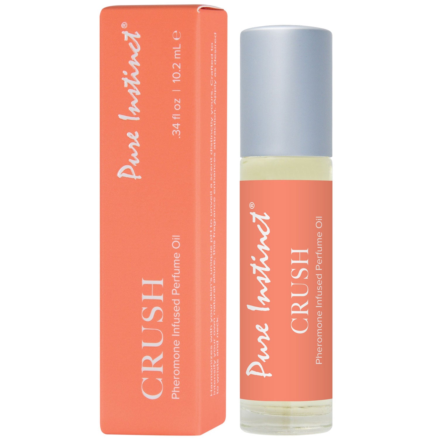 Pure Instinct Pheromone Perfume Oil Crush Roll on 10.2 ml 0.34 ml Default Title