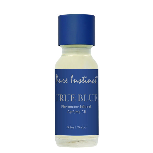 Pure Instinct Pheromone Perfume Oil Original Dropper True Blue 15ml .5fl Oz