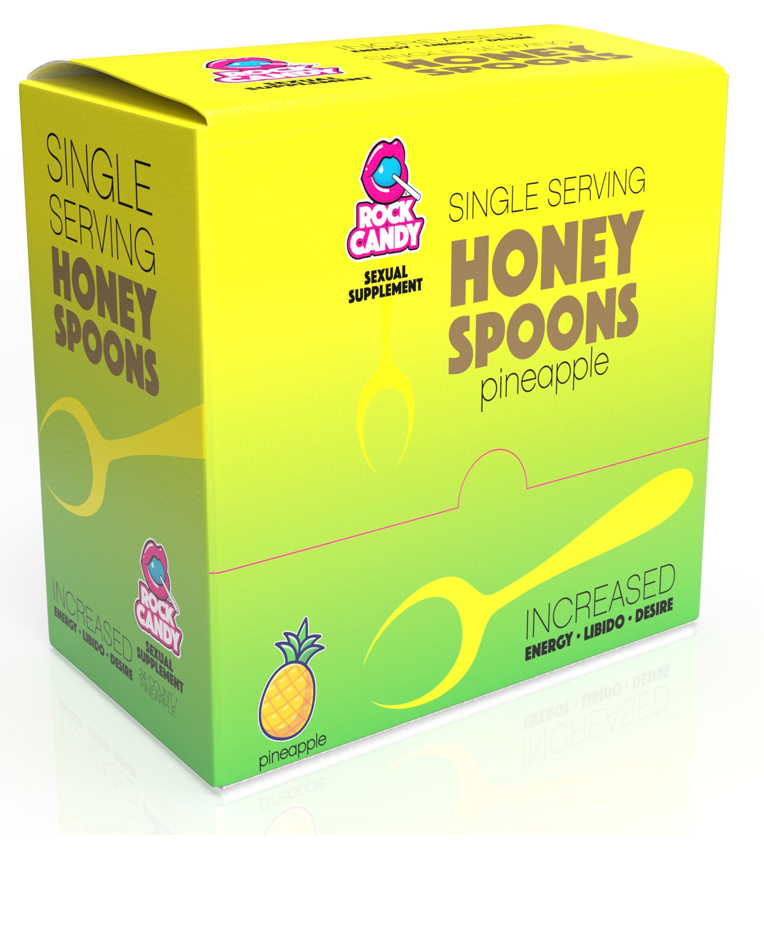 Honey Spoon Sexual Supplement - Pineapple 24 Ct Display Default Title