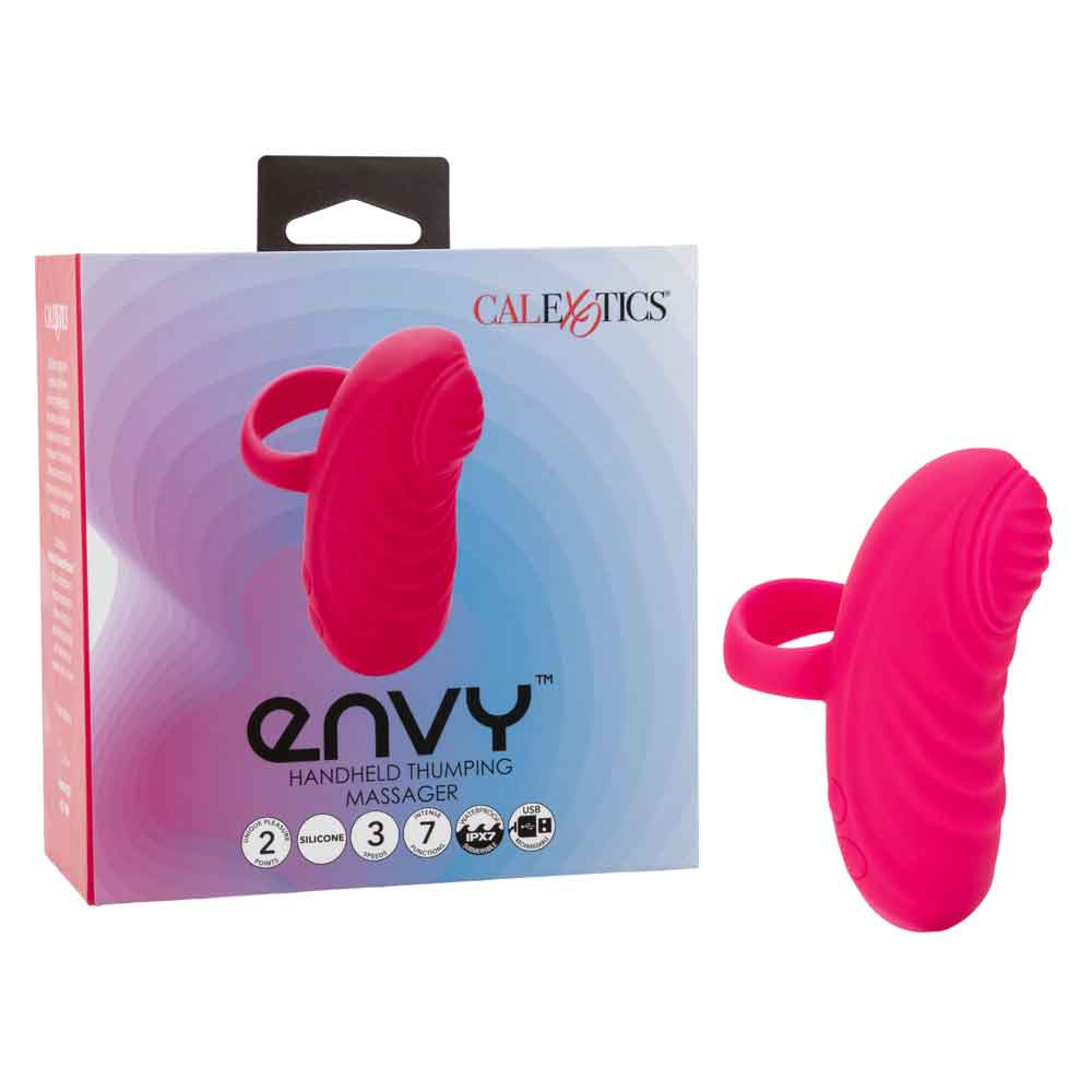 Envy Handheld Thumping Massager - Pink Default Title