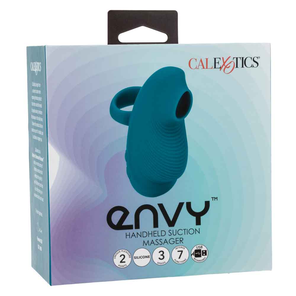 Envy Handheld Suction Massager - Blue Default Title