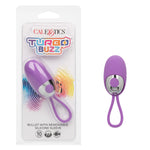 Turbo Buzz Bullet With Removable Silicone Sleeve - Purple Default Title