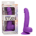Neon Silicone Studs 6 Inch - Purple Default Title