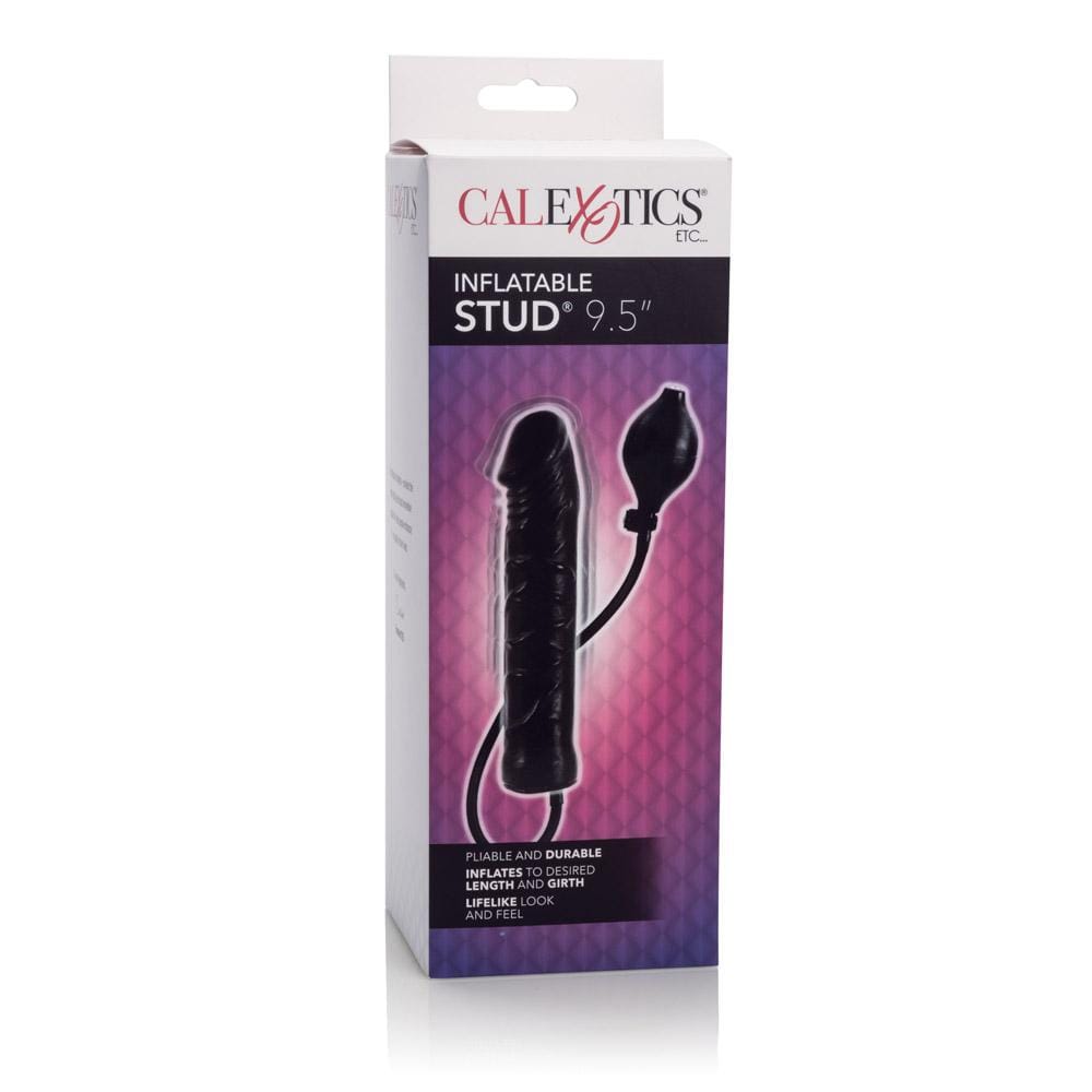 CalExotics Inflatable Stud - 9.5 Inch — Silicone Dildo