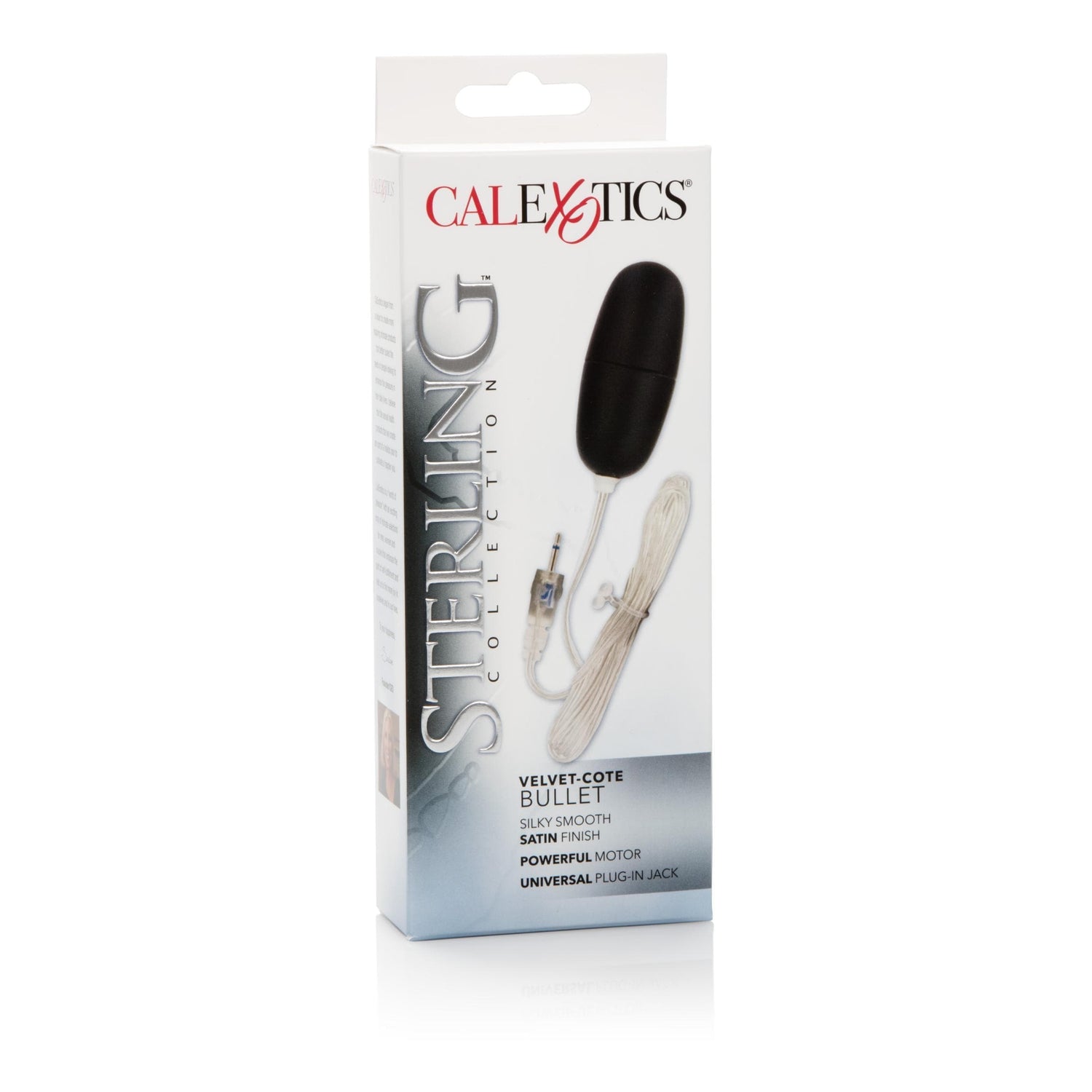 CalExotics Sterling Collection Velvet-Cote Bullet