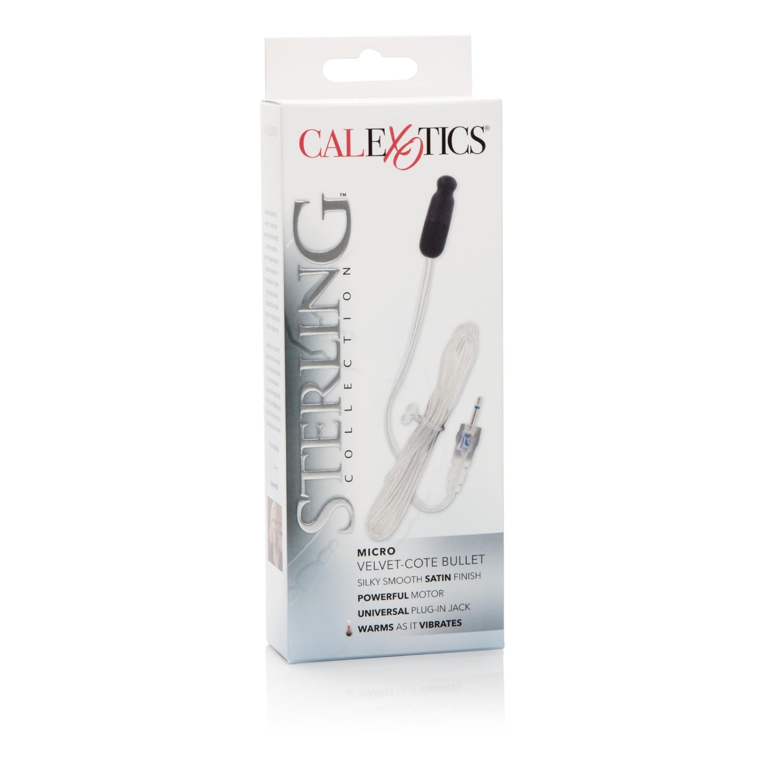 CalExotics Sterling Collection Micro Velvet-Cote Bullet