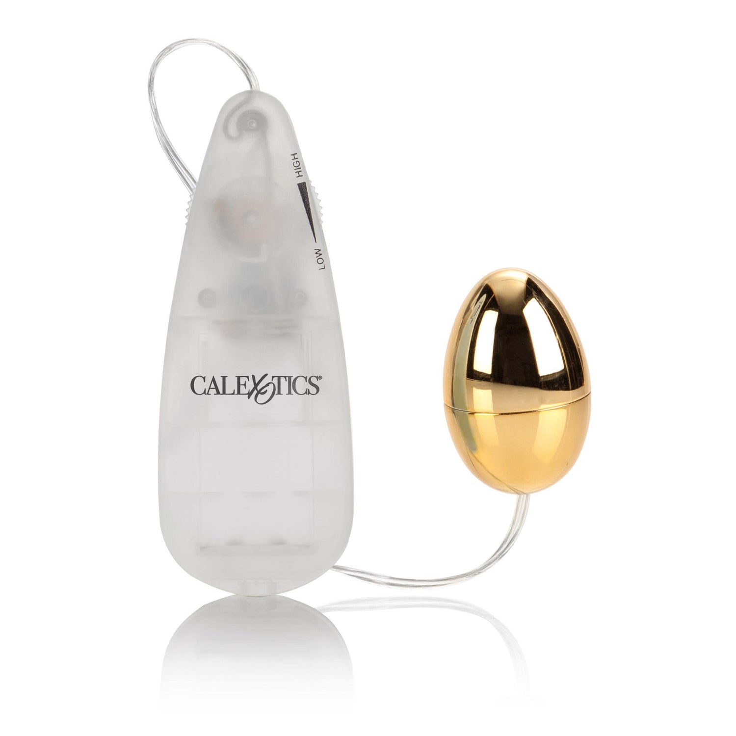 CalExotics Pocket Exotics Vibrating Egg - Gold — Bullet Vibrator