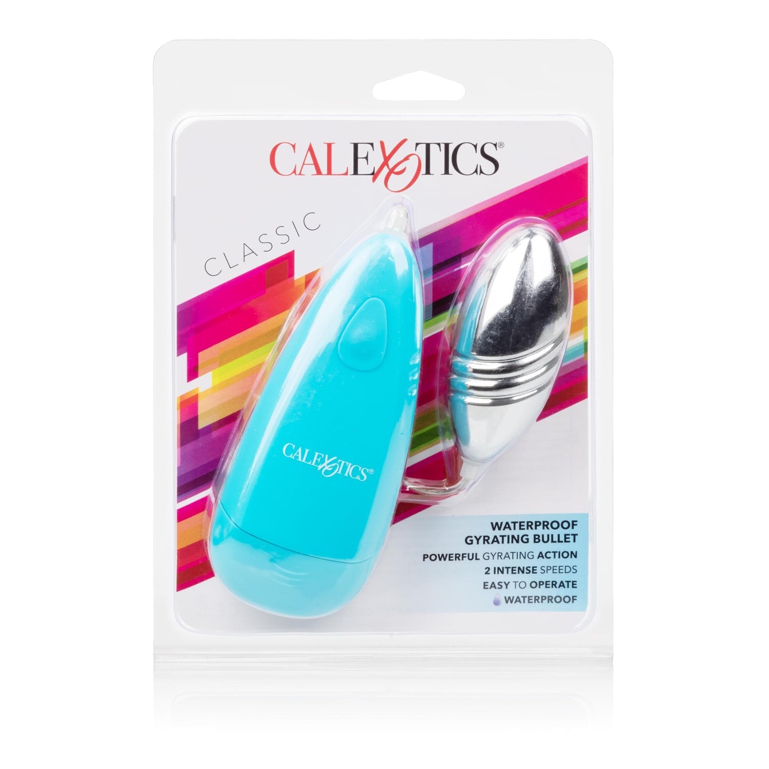 CalExotics Waterproof Gyrating Bullet - Blue