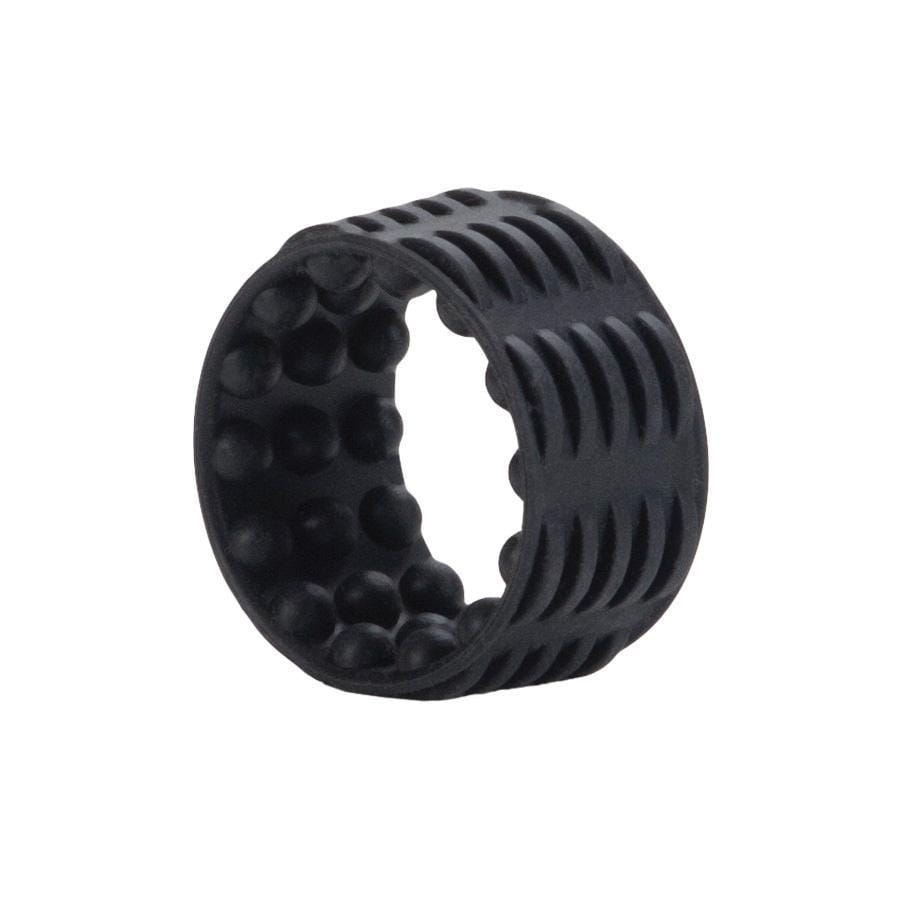 CalExotics Adonis Silicone Reversible Enhancer - Black — Silicone Cock Ring