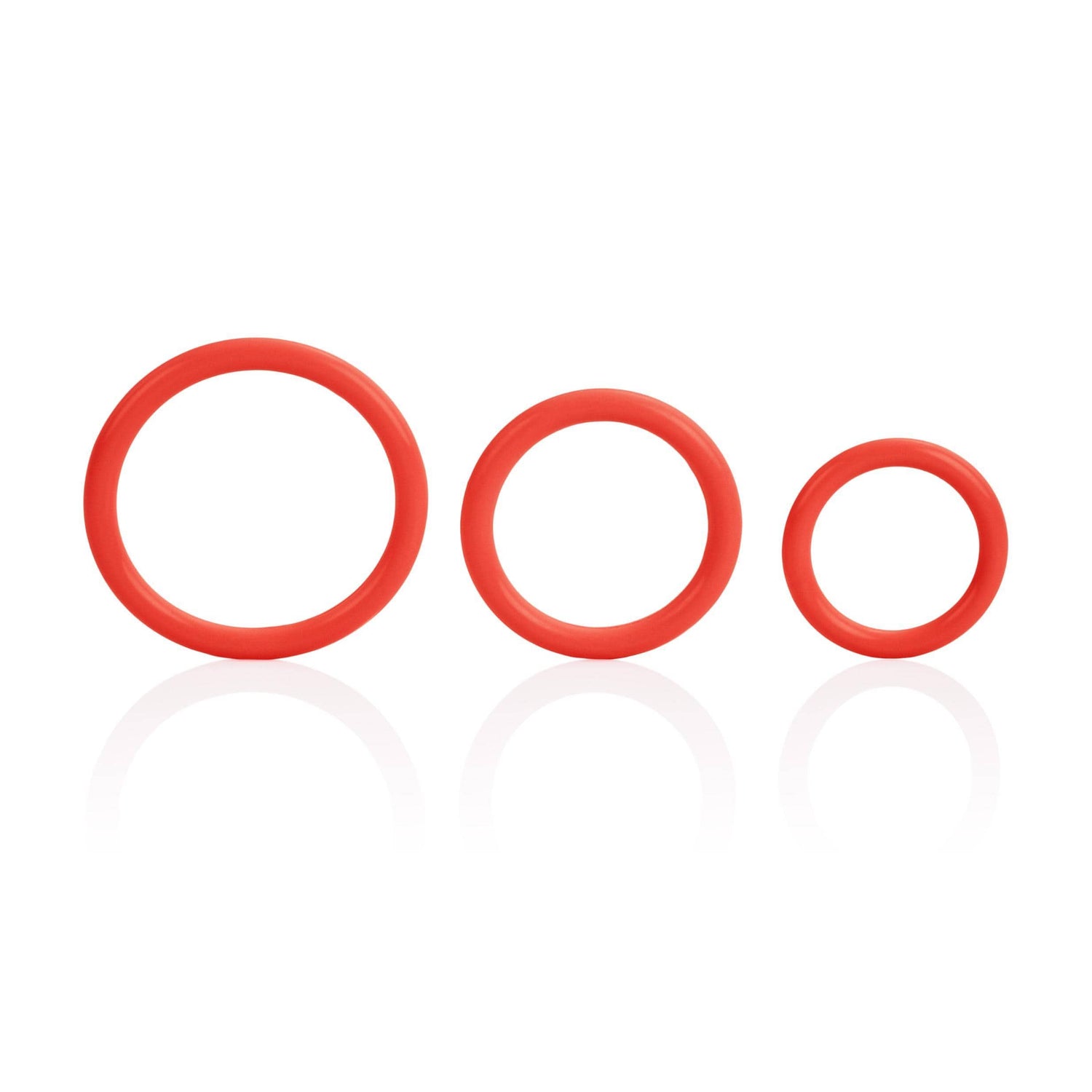 CalExotics Tri-Rings - Red