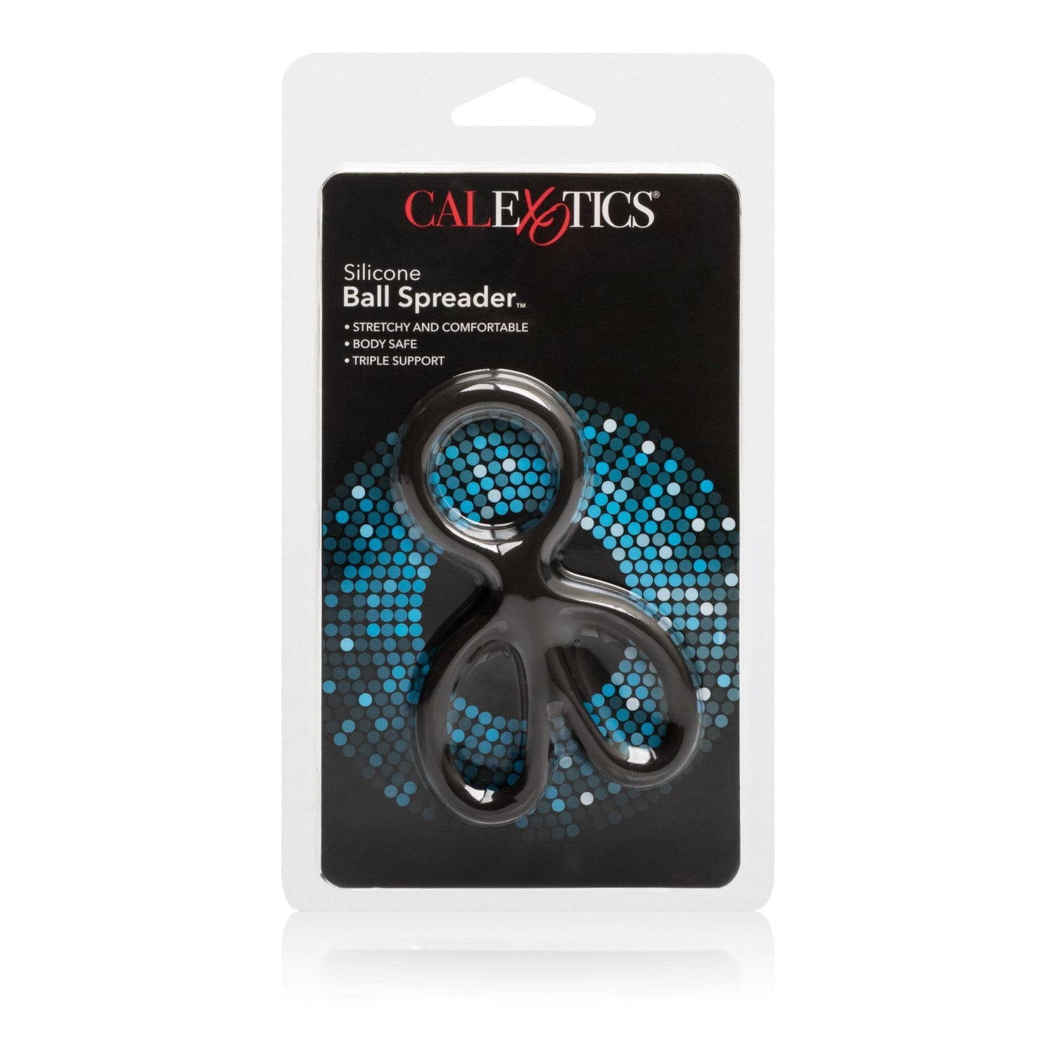 CalExotics Silicone Ball Spreader — Silicone Cock Ring
