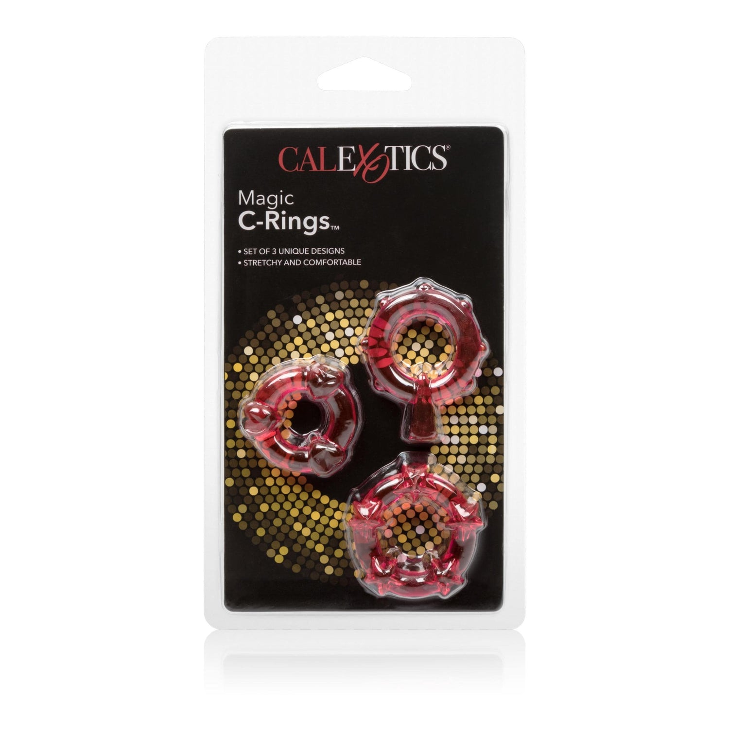 CalExotics Magic C-Rings - Red