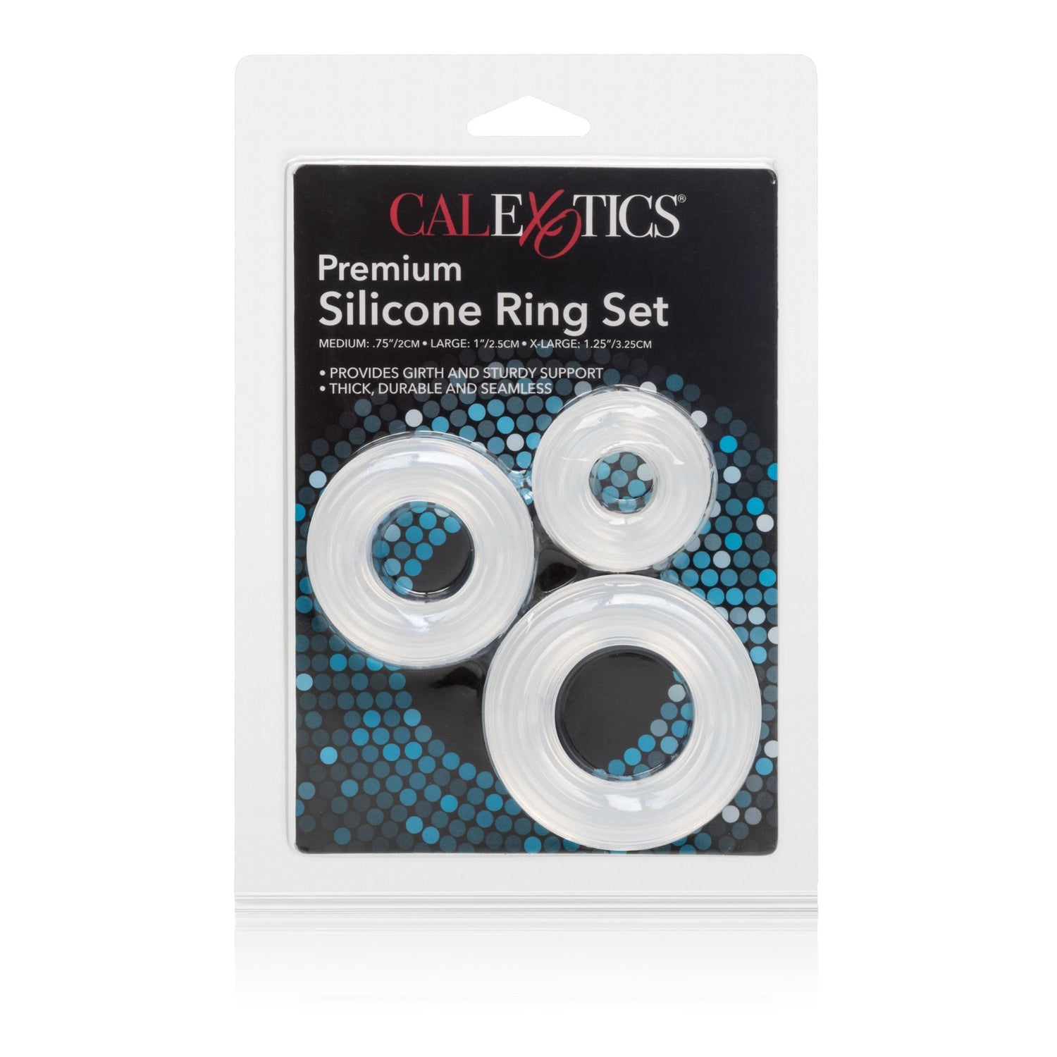 CalExotics Premium Silicone Ring Set