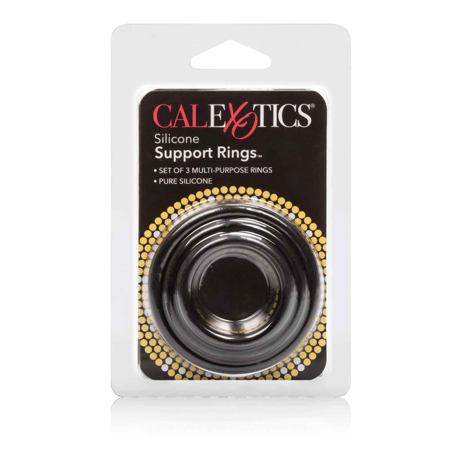 CalExotics Silicone Support Rings - Black