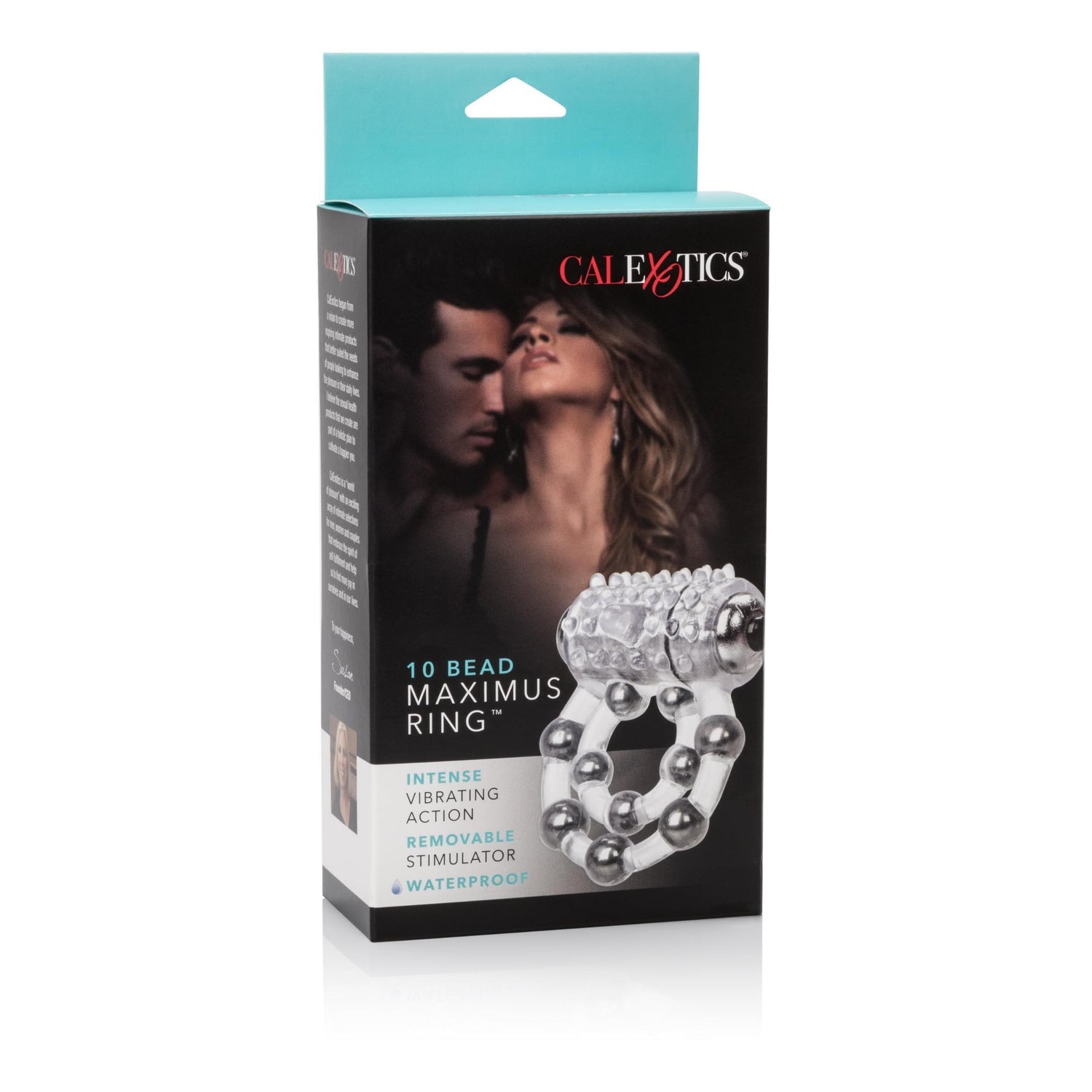 CalExotics Maximus Enhancement Ring 10 Stoker Beads Rechargeable