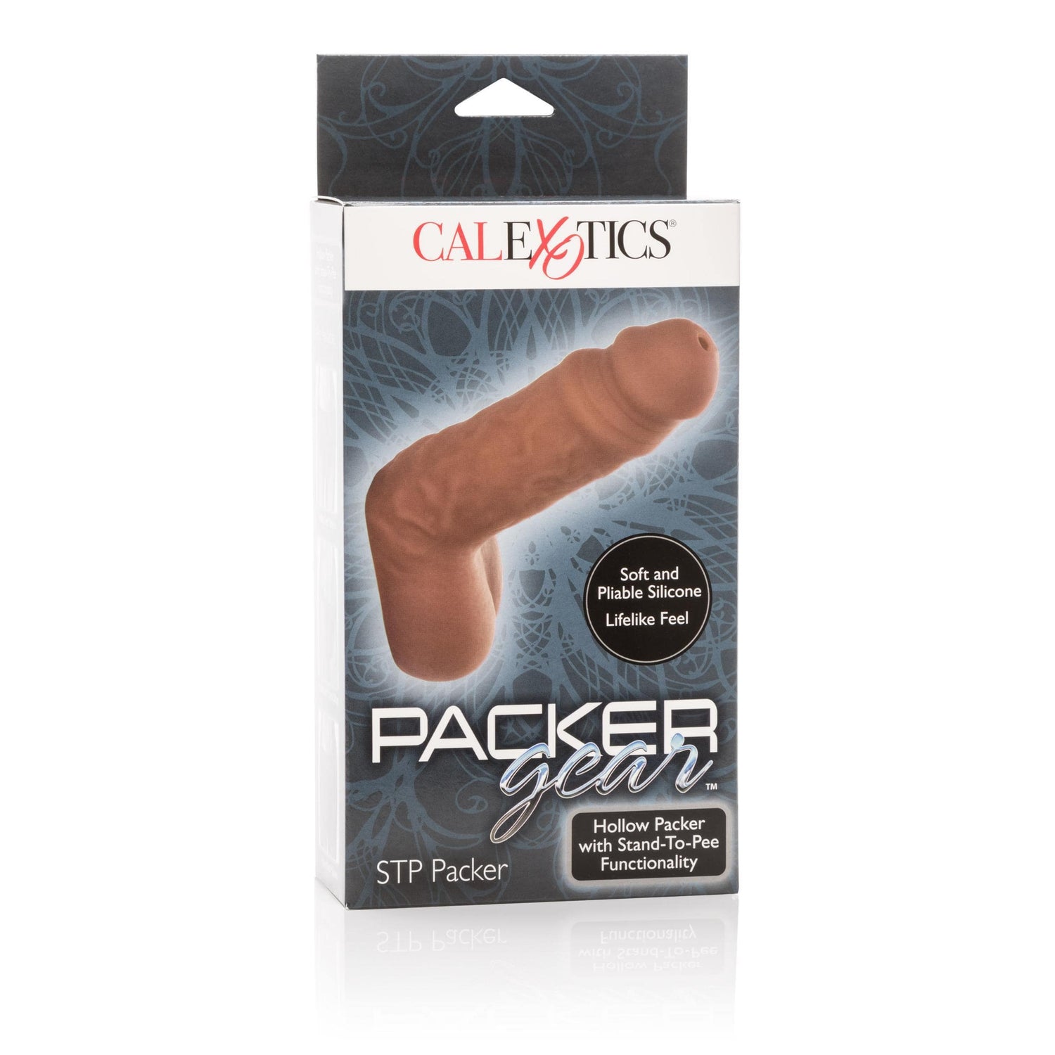 CalExotics Packer Gear 5 Inch Stp Packer - Brown — Silicone Dildo
