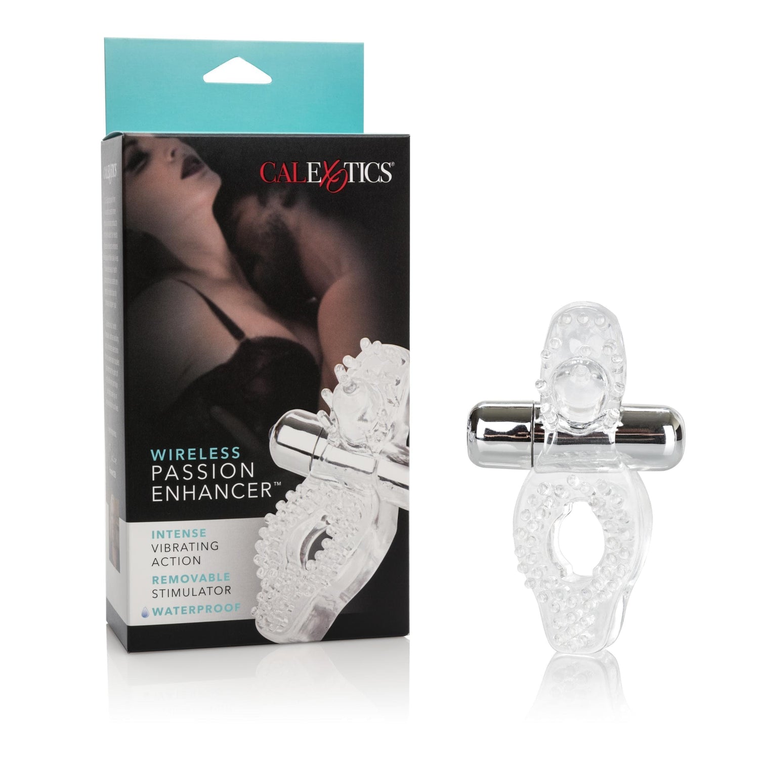 CalExotics Wireless Passion Enhancer Rechargeable Clear — Rechargeable Cock Ring