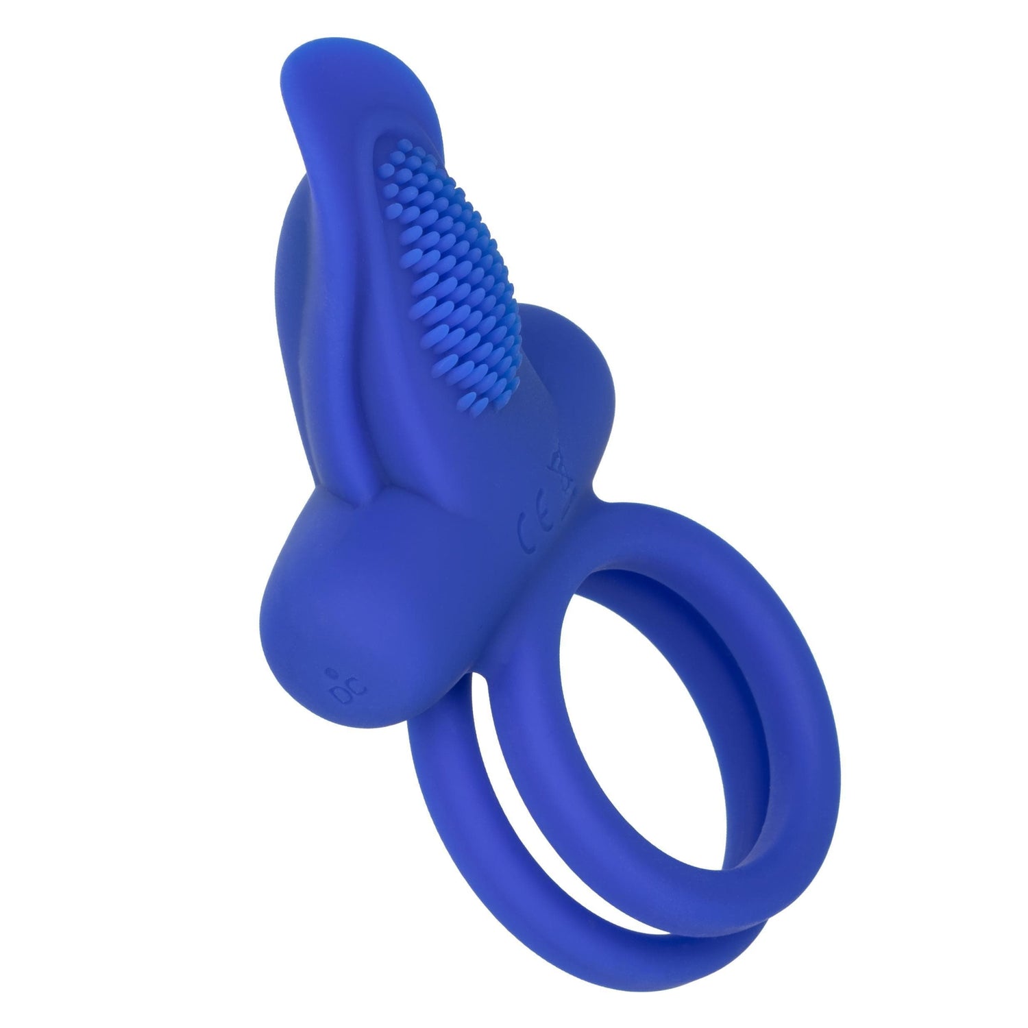 CalExotics Silicone Rechargeable Dual Pleaser Enhancer — Rechargeable Cock Ring