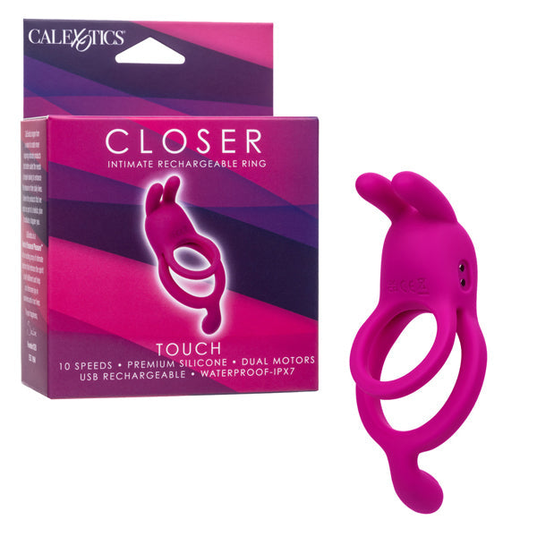 Closer Intimate Rechargeable Ring Touch - Pink