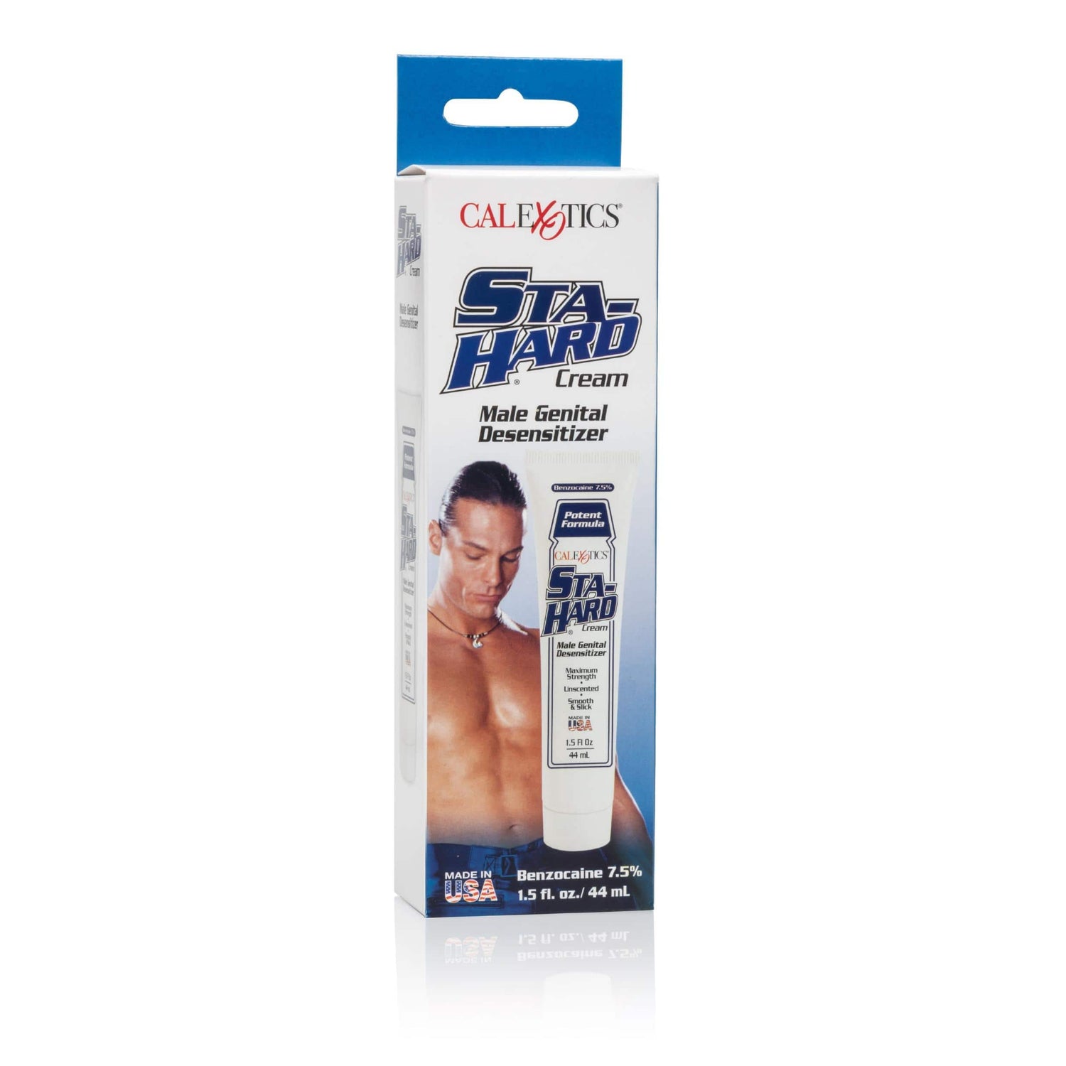 CalExotics Sta-Hard Cream - 2 Fl. Oz. - Boxed — Lubricant