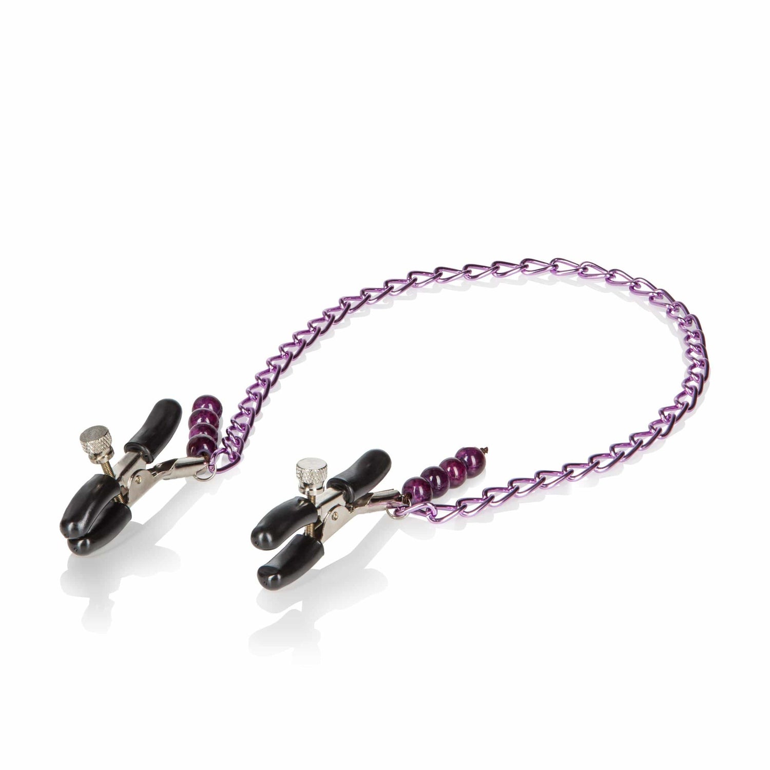 Purple Chain Nipple Clamps