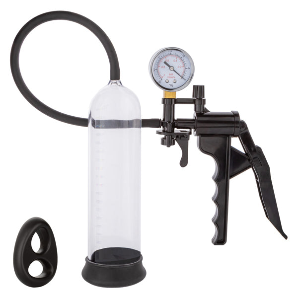 Peak Magnified Gauged Pump System - Black