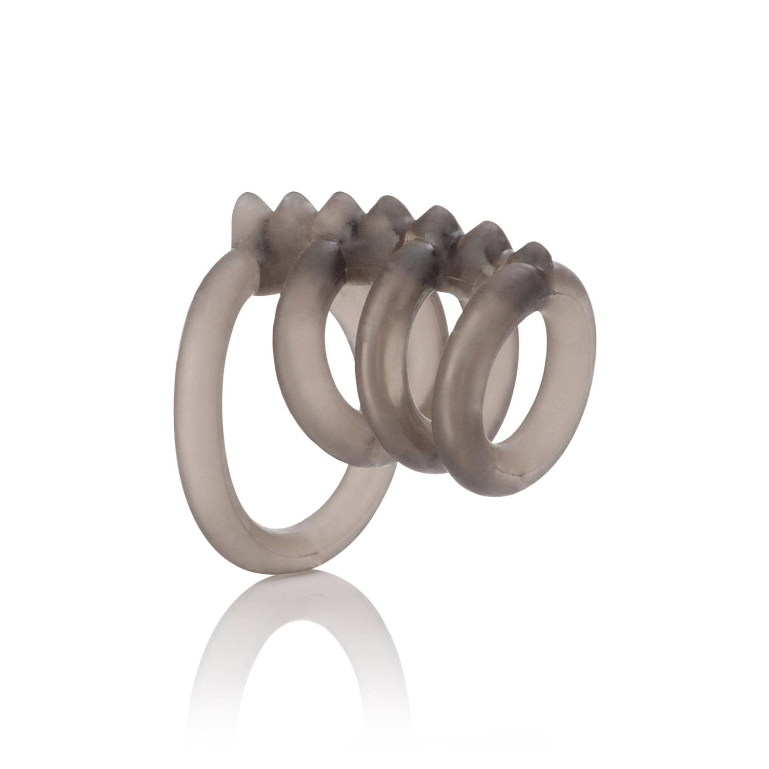 CalExotics Dr. Joel Kaplan Support Master Triple Smooth - Smoke — Cock Ring
