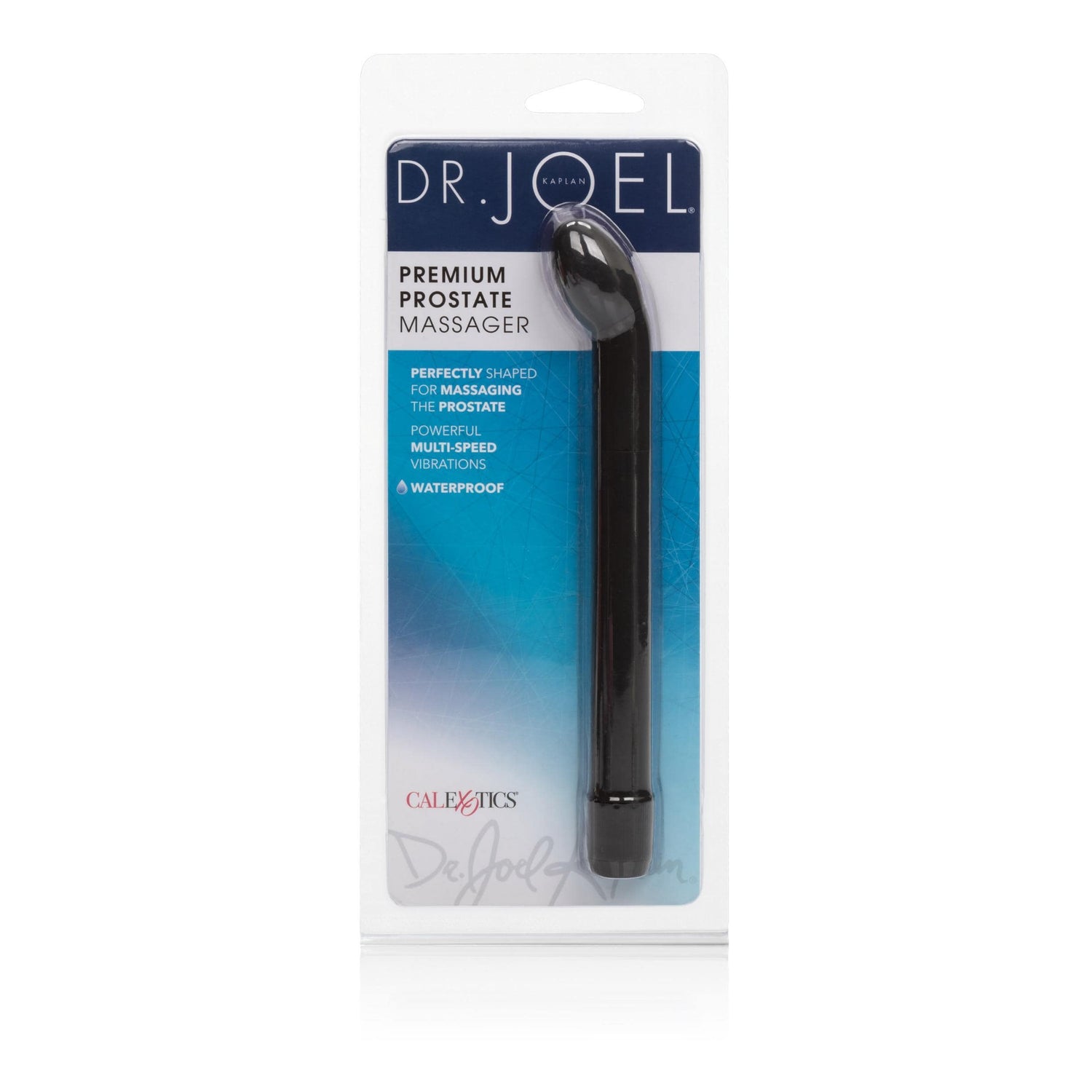 CalExotics Dr. Joel Kaplan Premium Prostate Massager - Black — Silicone Anal Toy