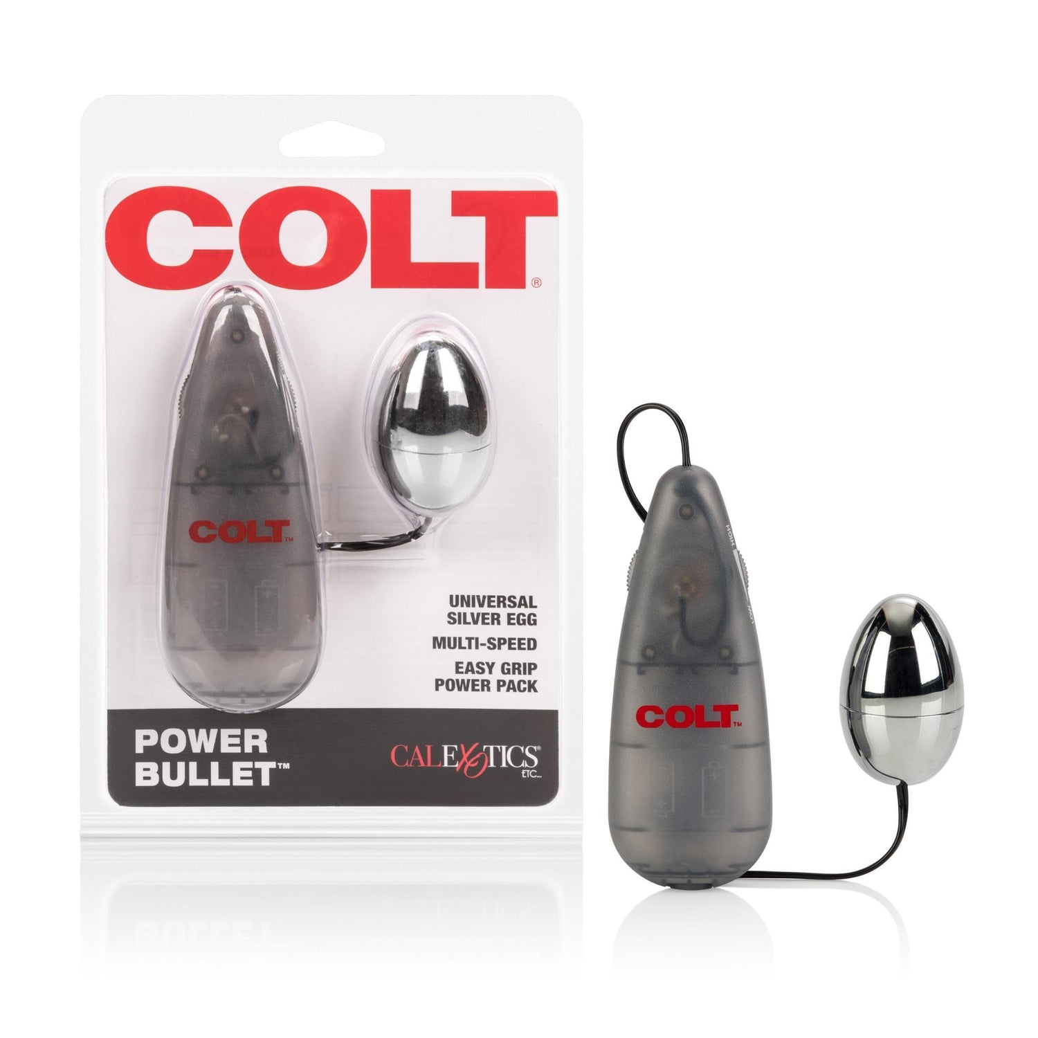 CalExotics Colt Multi-Speed Power Pak Egg — ABS Bullet Vibrator