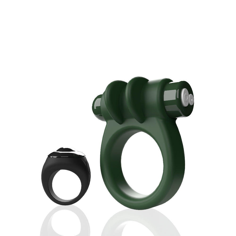 Screaming O Remote Controlled Switch Vibrating  Ring - Green
