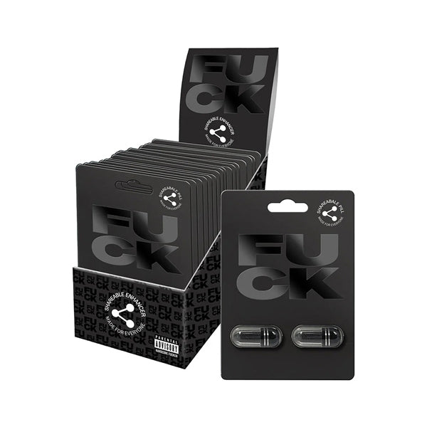 Fuck 24 Count Card Display 48 Count Total 2 Per Card Pack
