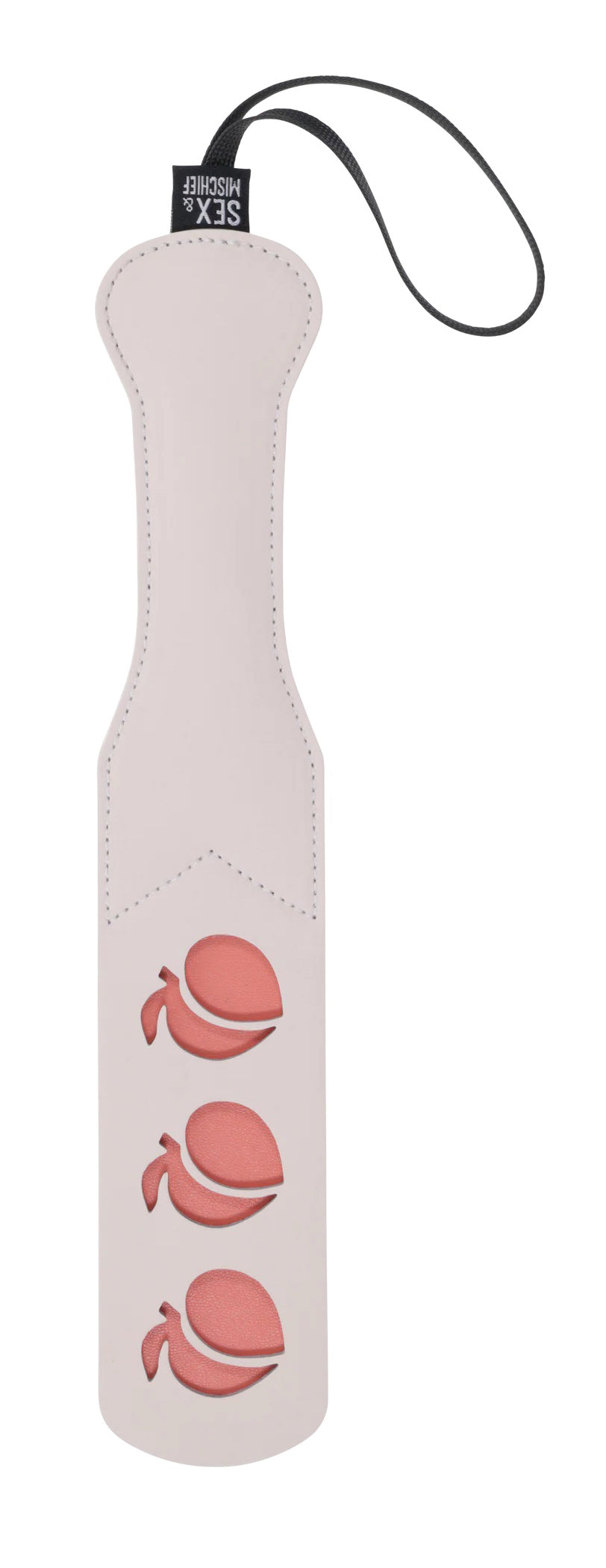 Sportsheets Peaches ‘N Creame Paddle - Pink — pink bondage toy at Stuffgoodies