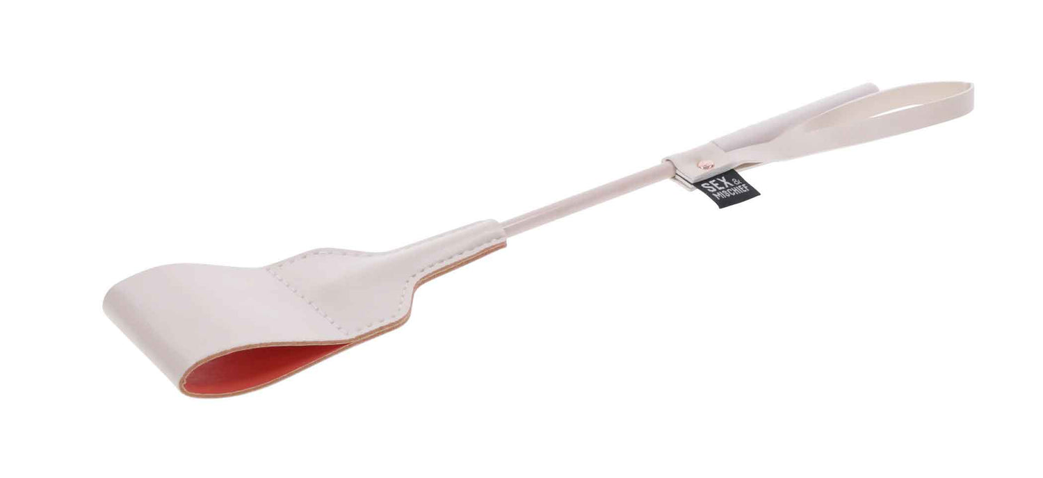 Sportsheets Peaches ‘N Creame Riding Crop - Pink — pink bondage toy at Stuffgoodies