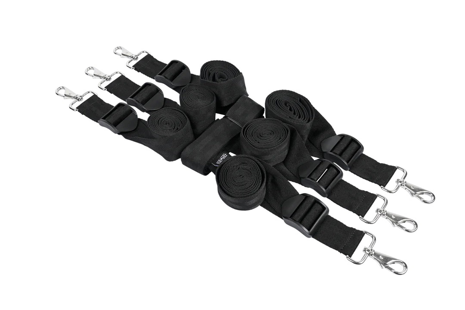 Sportsheets Edge Extreme Under the Bed  Restraint System - Black — black bondage toy at Stuffgoodies