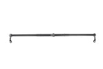 Sportsheets Edge Adjustable Spreader Bar - Black — black bondage toy at Stuffgoodies