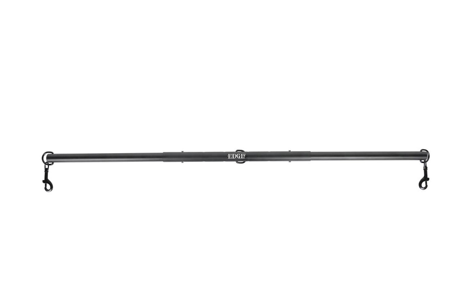 Sportsheets Edge Adjustable Spreader Bar - Black — black bondage toy at Stuffgoodies