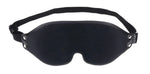 Sportsheets Edge Lights Out Blindfold - Black — black bondage toy at Stuffgoodies